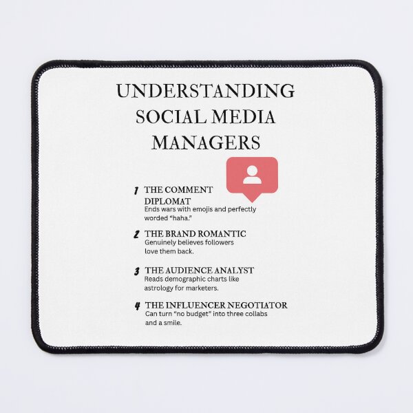 Item preview, Funny Social Media Marketing Quotes – Understanding SMM Series designed and sold by PsyFlow35.