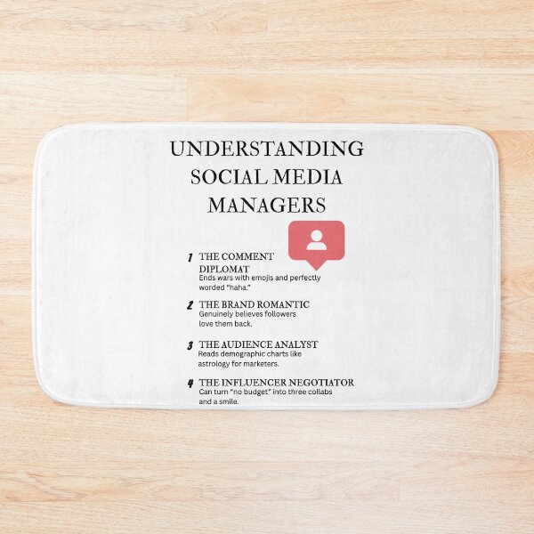 Item preview, Funny Social Media Marketing Quotes – Understanding SMM Series designed and sold by PsyFlow35.
