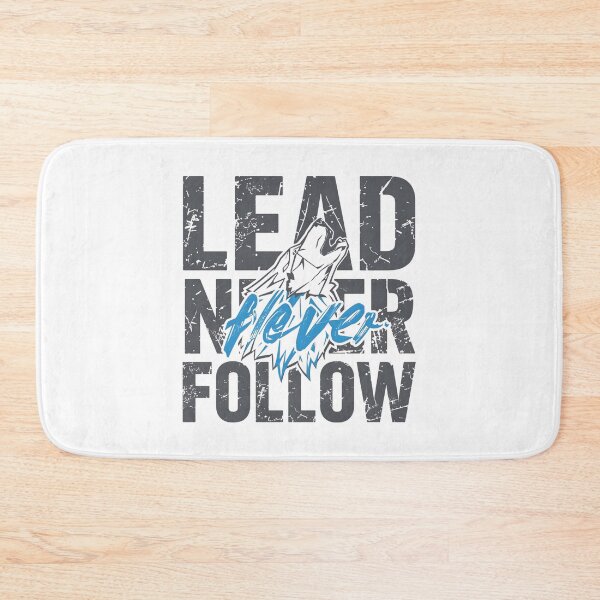 Item preview, Copy of Lead Never Follow Leaders | Bold Motivational Typography T-Shirt designed and sold by lamiarte.