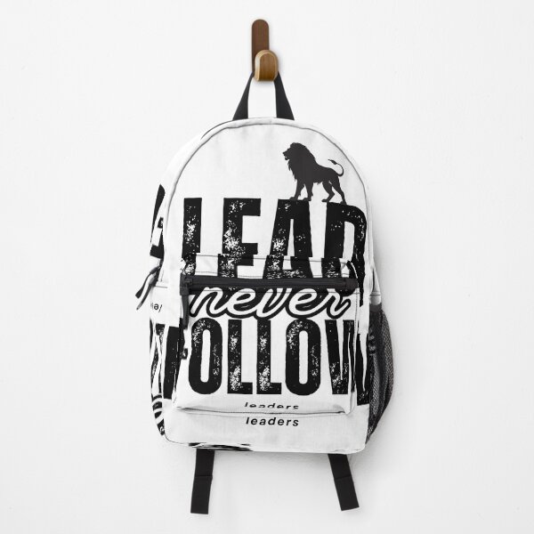 Item preview, Lead Never Follow Leaders | Bold Motivational Typography T-Shirt designed and sold by lamiarte.