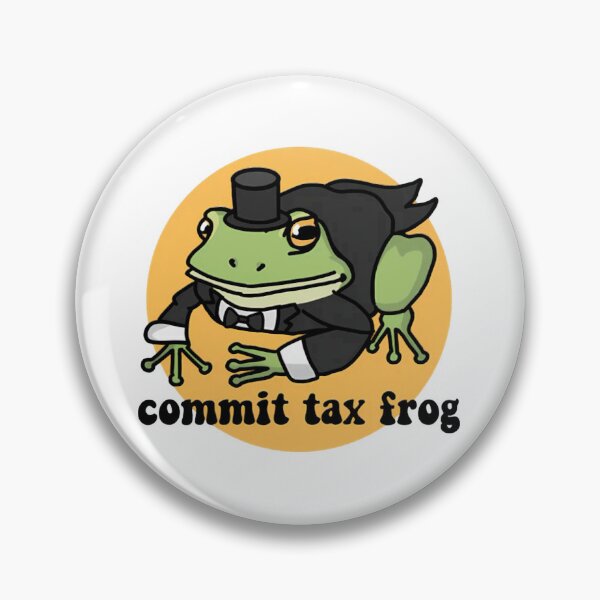 Item preview, Commit Tax Frog designed and sold by ChrisRhea8h.