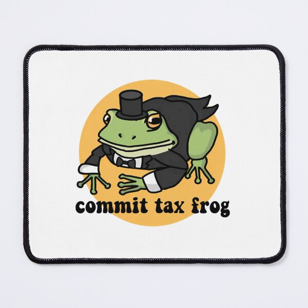 Item preview, Commit Tax Frog designed and sold by ChrisRhea8h.