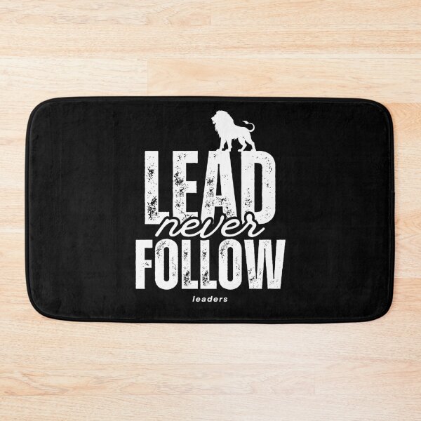Item preview, Lead Never Follow Leaders | Bold Motivational Typography T-Shirt designed and sold by lamiarte.