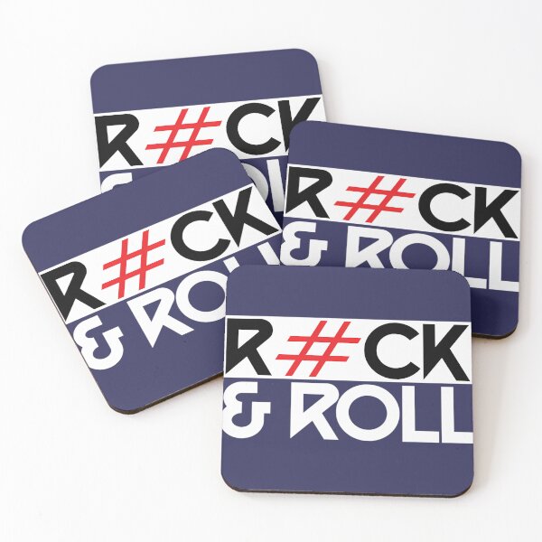 Item preview, -Hashtag-Rock--Roll---Bold-Statement-Music-Shirt designed and sold by Palkkinen4.
