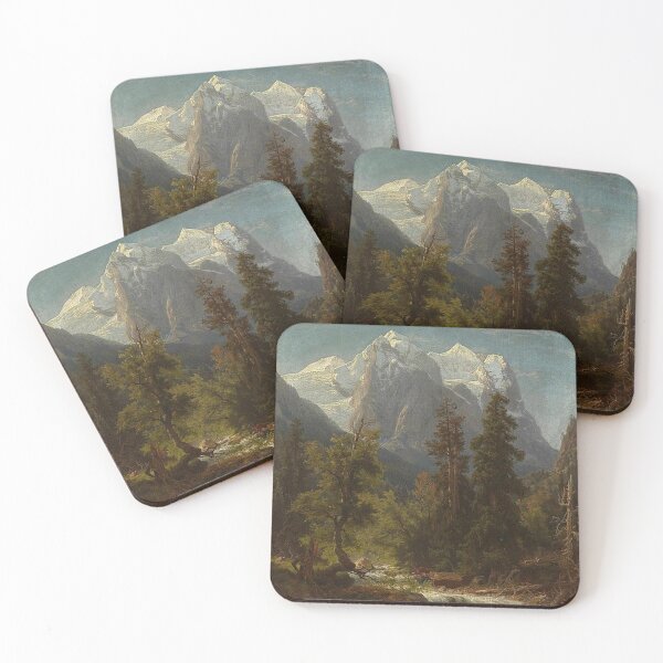 Item preview, Mountain Landscape -August Wilhelm Leo designed and sold by tomorrowsart.
