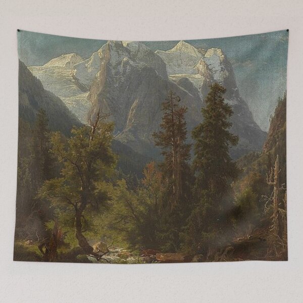 Artikelvorschau, Berglandschaft - August Wilhelm Leo entworfen und verkauft von tomorrowsart.