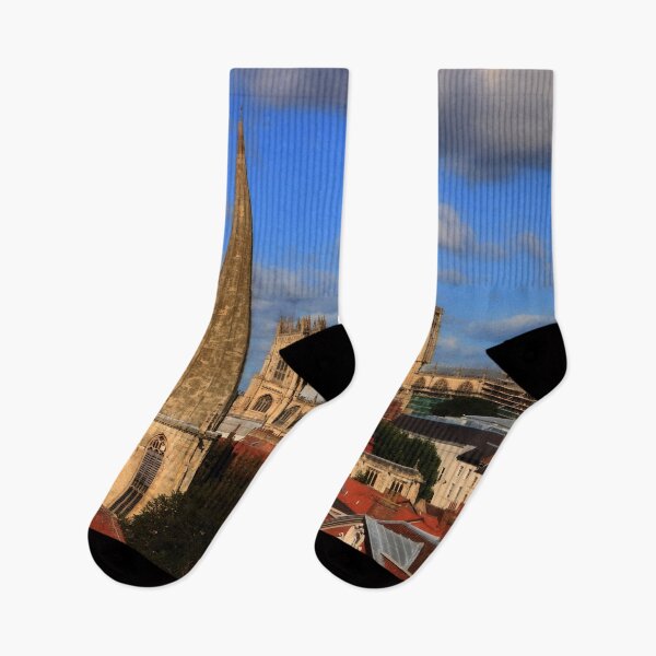 Item preview, St. Mary's and York Minster from Clifford's Tower - York designed and sold by missmoneypenny.