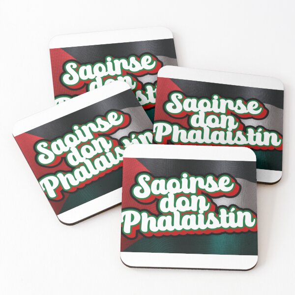 Item preview, Saoirse don Phalaistín Palestinian Flag WordArt designed and sold by feardeargcrafts.
