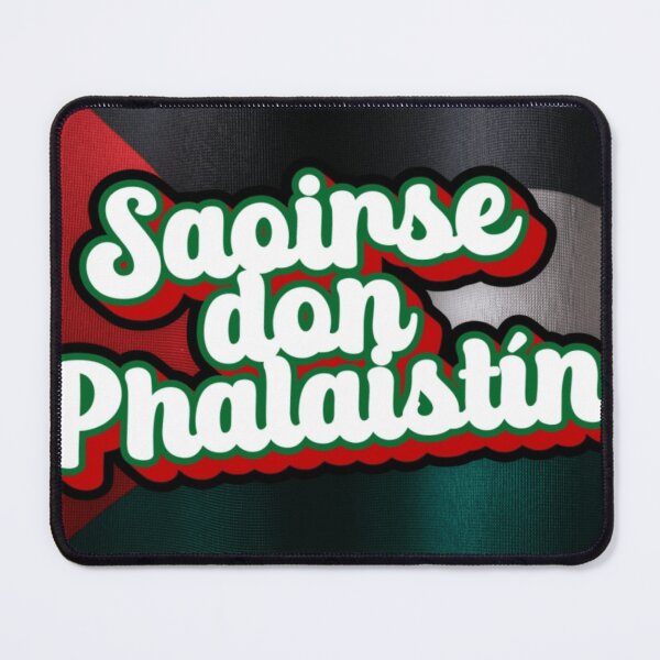 Item preview, Saoirse don Phalaistín Palestinian Flag WordArt designed and sold by feardeargcrafts.