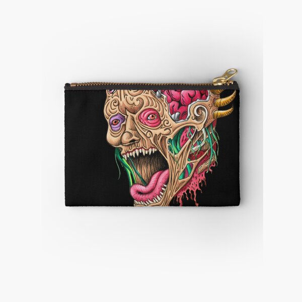 Item preview, Cool retro horror Heavy Metal monster flaming evil creature design artwork illustration designed and sold by Vintage Designs +.