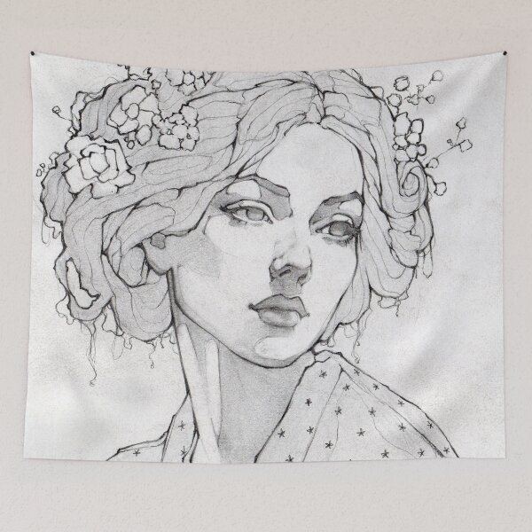 Item preview, Portrait designed and sold by EnaBianca.