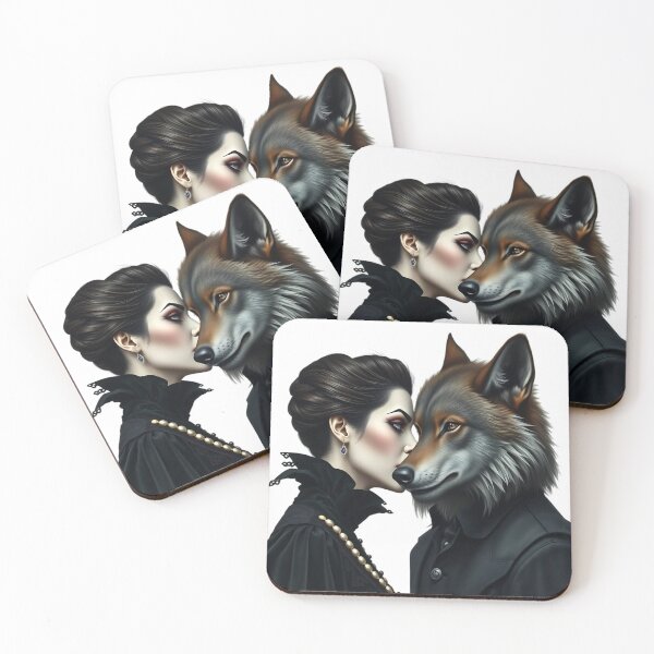 Item preview, Eternal Kiss: Vampire and Werewolf Love designed and sold by meesub.