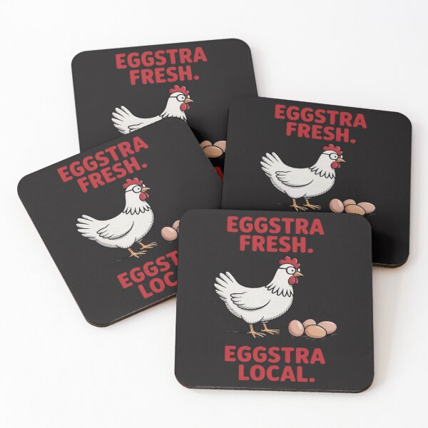 Item preview, Eggstra Fresh Local Funny Chicken designed and sold by ChrisRhea8h.