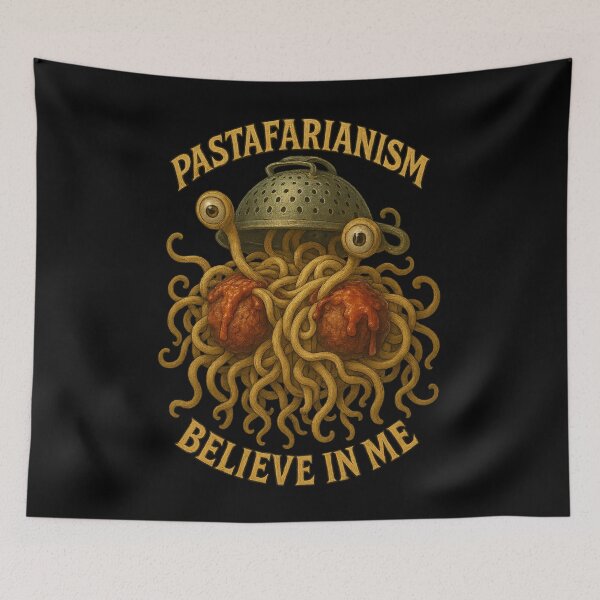 Item preview, Flying Spaghetti Monster designed and sold by 3nine.