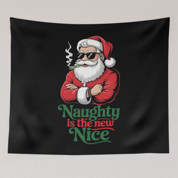 Item preview, Naughty or Nice Santa Claus designed and sold by BuxomBabe21.
