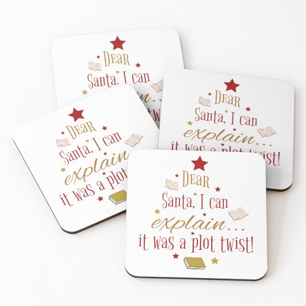 Item preview, Dear Santa, I can explain it was a plot twist  designed and sold by GraphicTeeHubs.