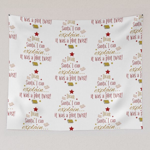 Item preview, Dear Santa, I can explain it was a plot twist  designed and sold by GraphicTeeHubs.