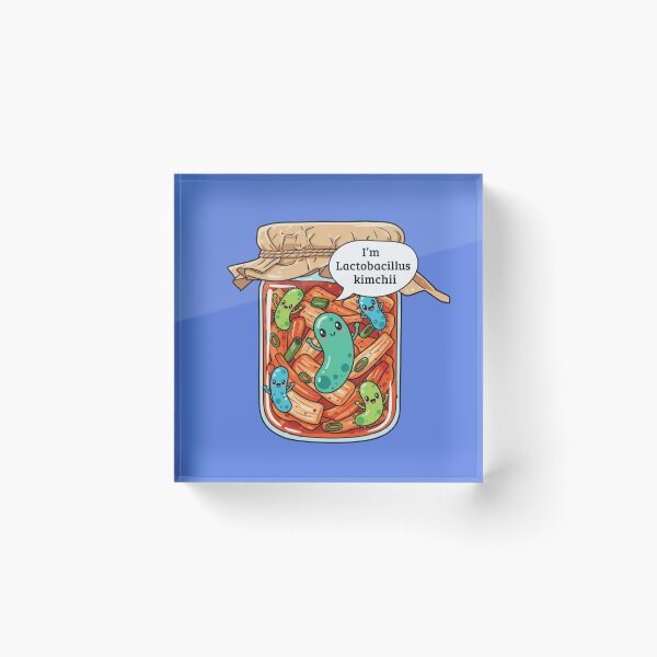 Item preview, I’m Lactobacilius kimchii – Cute Korean Food Design designed and sold by mycreastyle.