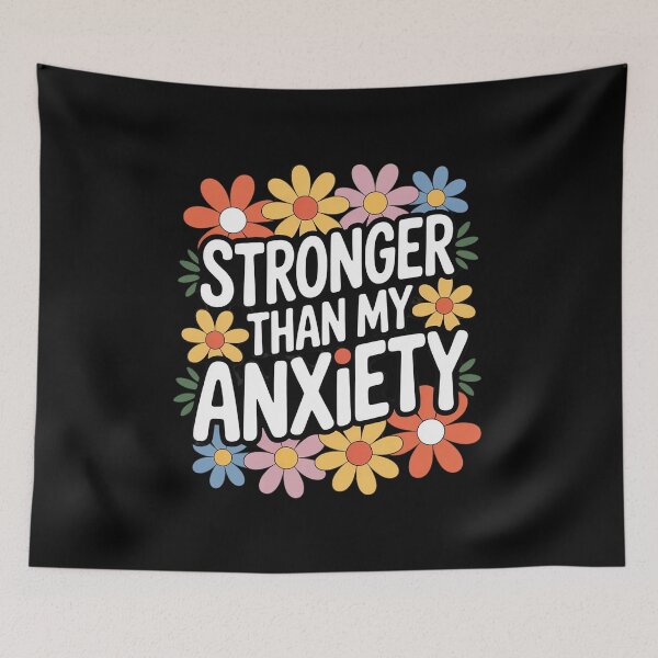 Item preview, Mental Health Awareness Anxiety Support designed and sold by FranzFriesen.