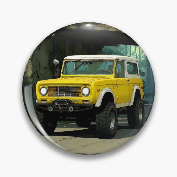 Item preview, Retro Yellow Off-Road Cruiser designed and sold by tomkaz77studio.
