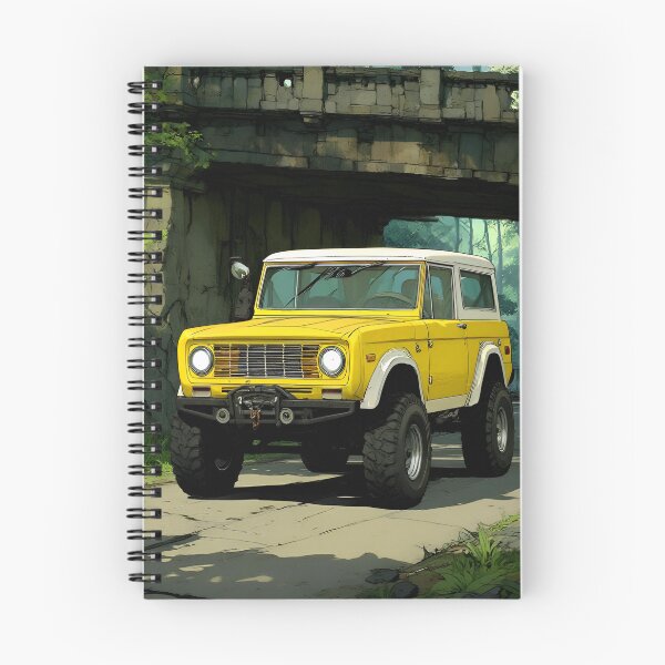 Item preview, Retro Yellow Off-Road Cruiser designed and sold by tomkaz77studio.