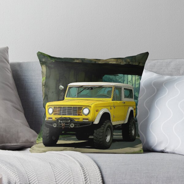 Item preview, Retro Yellow Off-Road Cruiser designed and sold by tomkaz77studio.