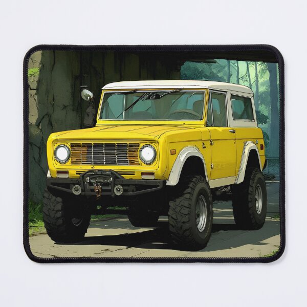 Item preview, Retro Yellow Off-Road Cruiser designed and sold by tomkaz77studio.