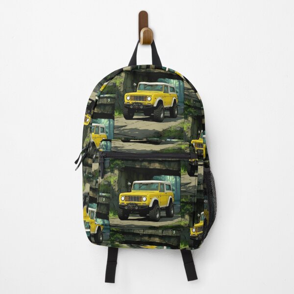 Item preview, Retro Yellow Off-Road Cruiser designed and sold by tomkaz77studio.