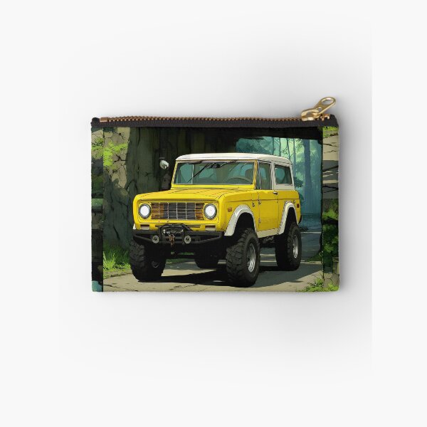 Item preview, Retro Yellow Off-Road Cruiser designed and sold by tomkaz77studio.