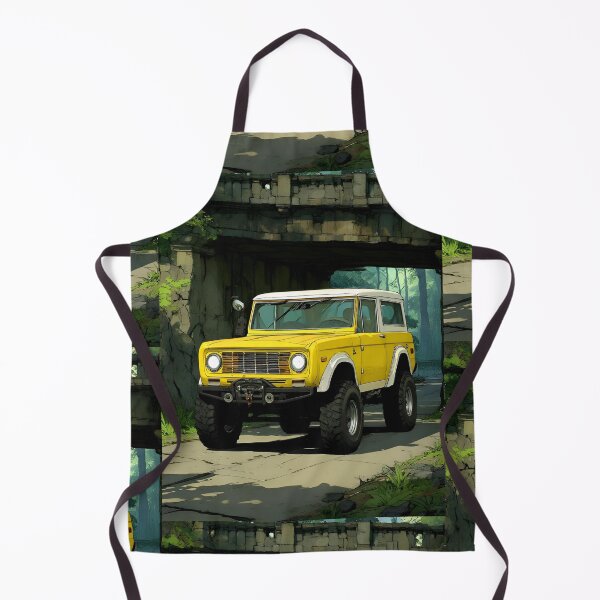 Item preview, Retro Yellow Off-Road Cruiser designed and sold by tomkaz77studio.