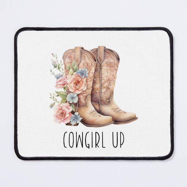 Item preview, Floral Cowgirl Boots - Cowgirl up designed and sold by Shelley Winters.