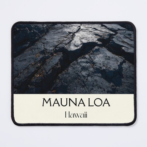 Item preview, Mauna Loa Hawaii Volcano | Minimalist Rock Art Print designed and sold by TuncGK.