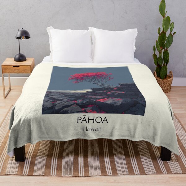 Item preview, Pāhoa Big Island Hawaii | Volcanic Landscape Art Print designed and sold by TuncGK.