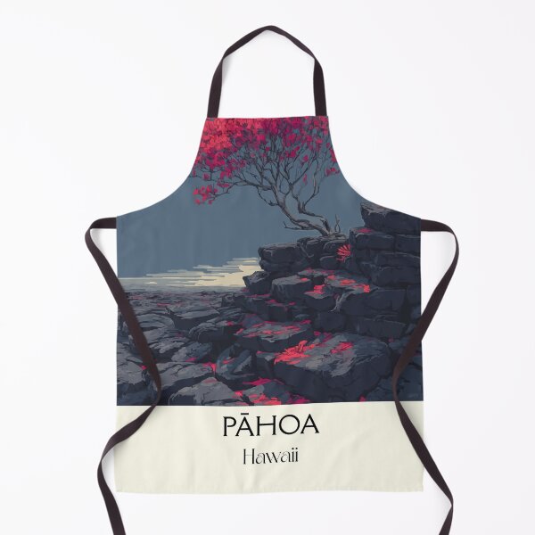 Item preview, Pāhoa Big Island Hawaii | Volcanic Landscape Art Print designed and sold by TuncGK.
