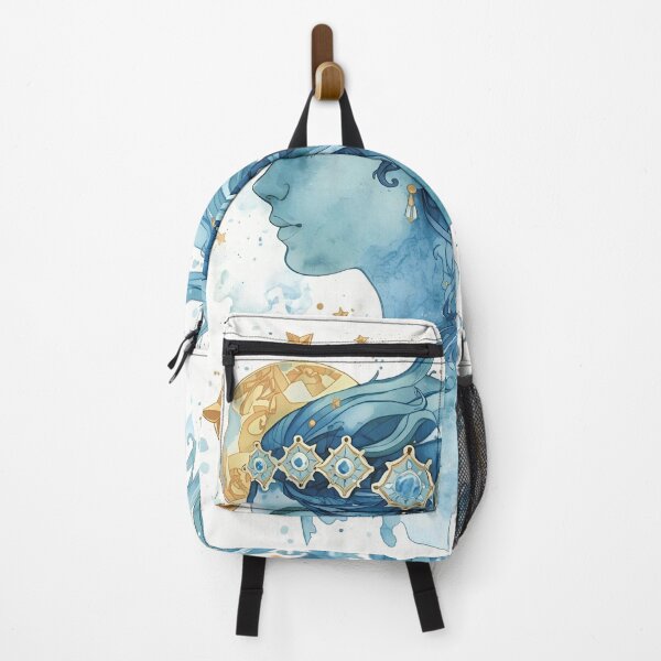 Item preview, Aquarius in Blue Watercolors designed and sold by catcurio.