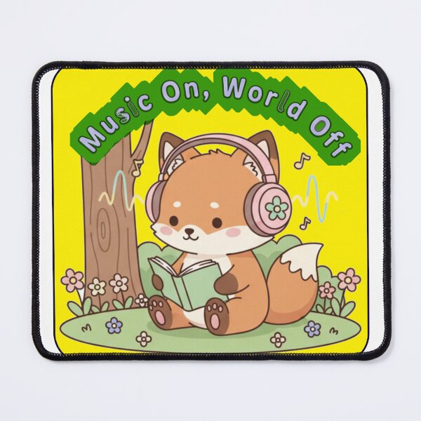 Item preview, Music On, World Off designed and sold by Gnfree.