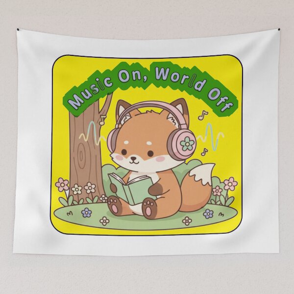 Item preview, Music On, World Off designed and sold by Gnfree.