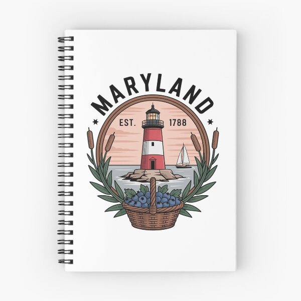 Item preview, Maryland State 1788 Sailboat Lighthouse Bay designed and sold by RayArmstrong.