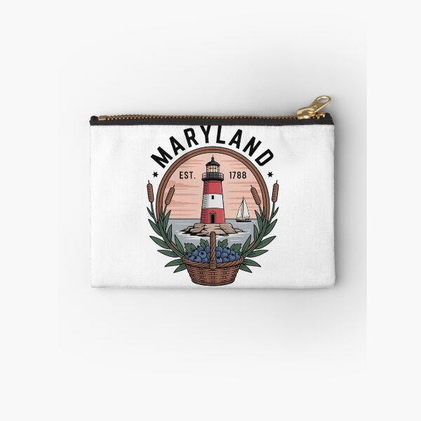 Item preview, Maryland State 1788 Sailboat Lighthouse Bay designed and sold by RayArmstrong.