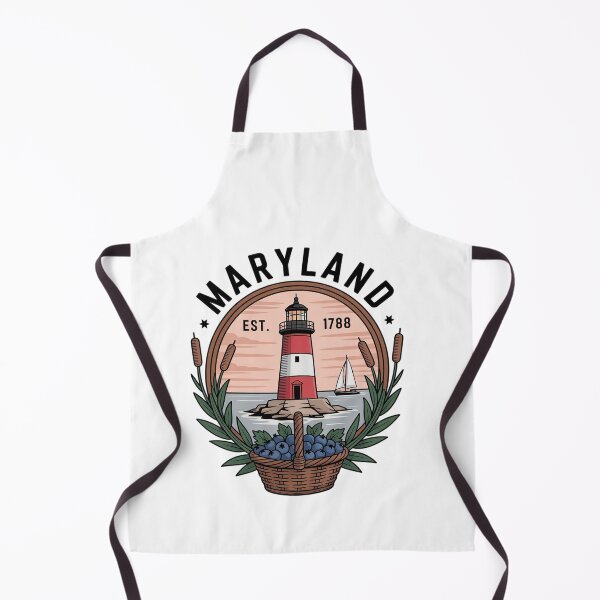 Item preview, Maryland State 1788 Sailboat Lighthouse Bay designed and sold by RayArmstrong.
