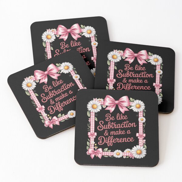 Item preview, Math Teacher Lover Be Like Subtraction and Make A Difference designed and sold by AmparoBoyle.