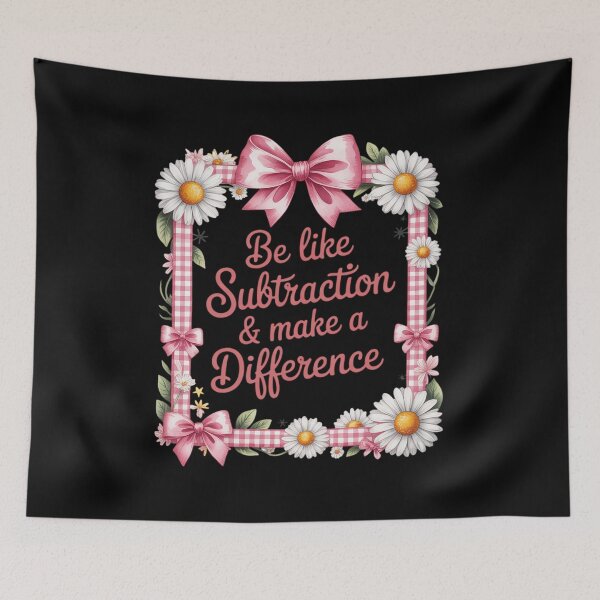 Item preview, Math Teacher Lover Be Like Subtraction and Make A Difference designed and sold by AmparoBoyle.