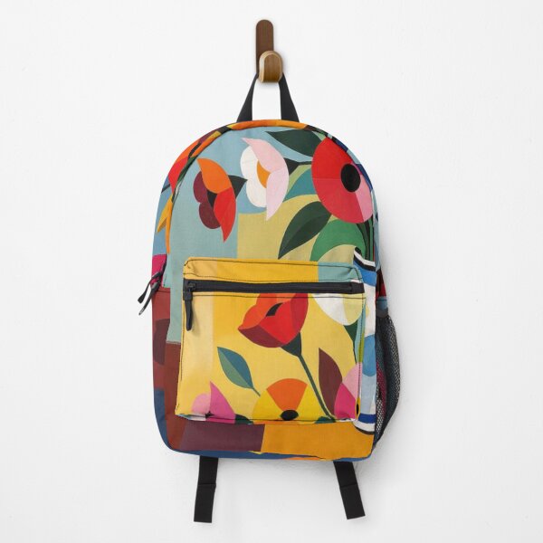 Item preview, Bold Bouquet – A splendid display of color in digital harmony between stripes, blossoms & color blocks designed and sold by FotoworldEdel.