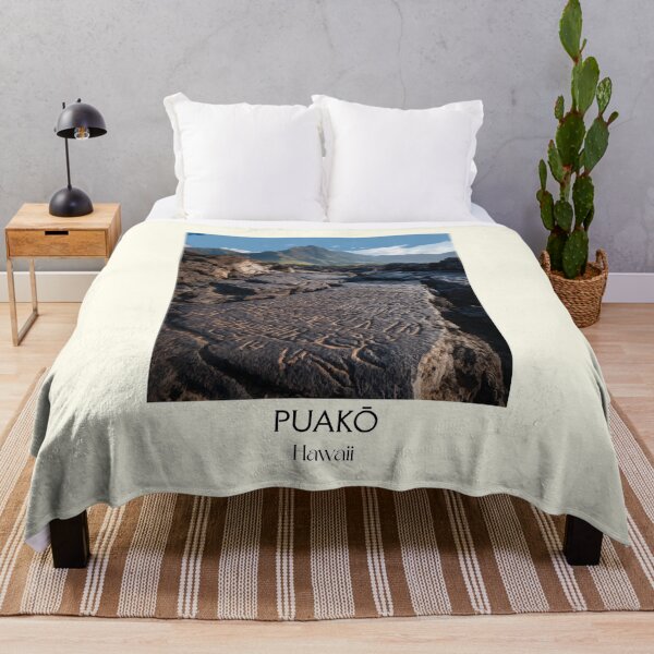 Item preview, Puakō Hawaii Petroglyph Shore | Big Island Art Print designed and sold by TuncGK.