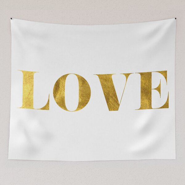 Item preview, LOVE Faux Gold Foil designed and sold by tshirtstylist.