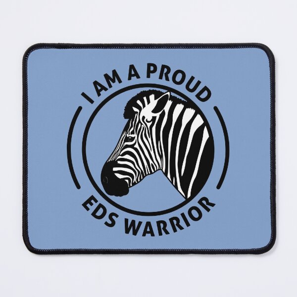 Item preview, Zebra Strong - I Am A Fierce EDS Warrior designed and sold by Designs by Jesabee.