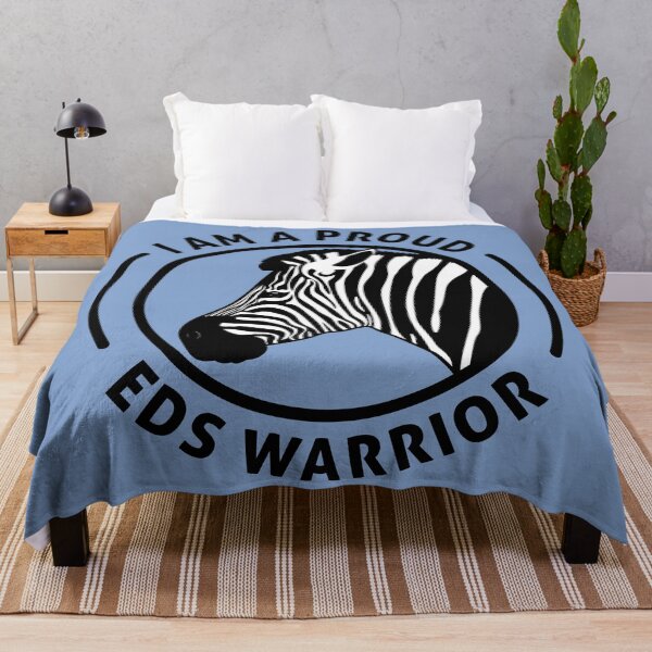 Item preview, Zebra Strong - I Am A Fierce EDS Warrior designed and sold by Designs by Jesabee.