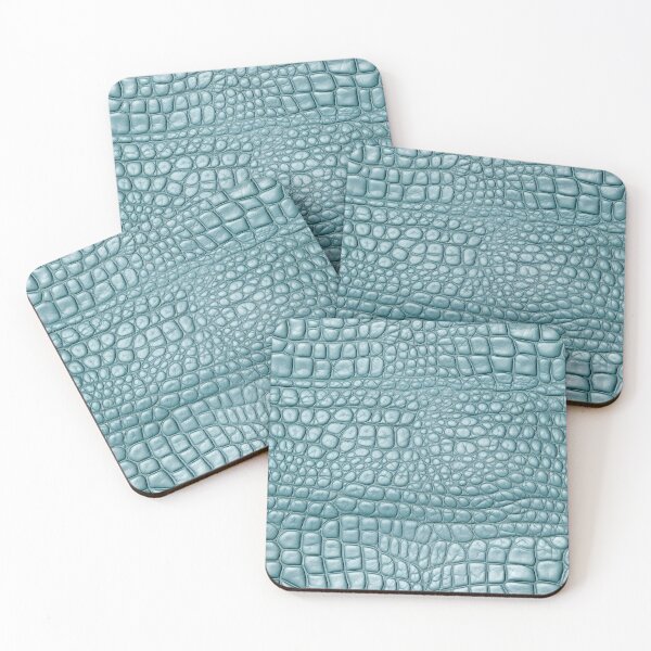 Item preview, Light Blue Leather Texture designed and sold by DigitaICraft.