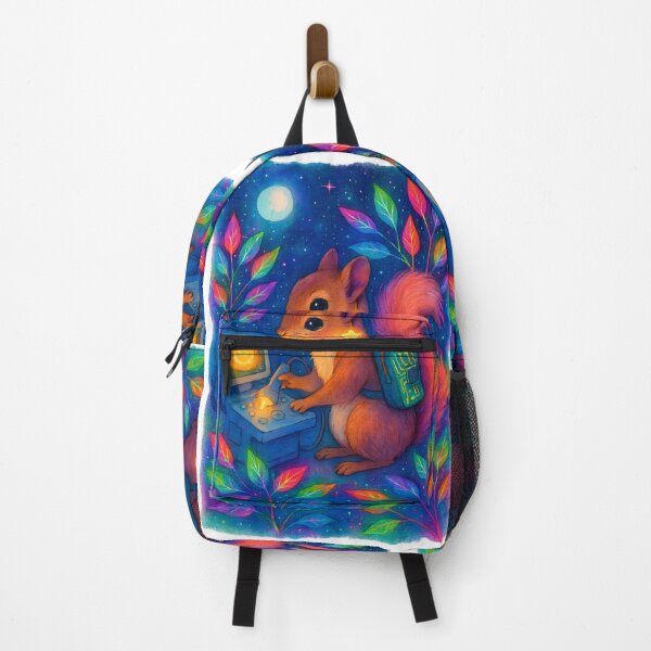 Item preview, Squirrel BMET Halloween Glow Art Print | Biomedical Equipment Technician Fall Decor designed and sold by ClinicalHubs.