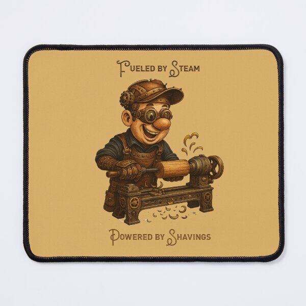 Item preview, Steampunk turner- Fueled by Steam, Powered by Shavings designed and sold by Brickroad Dsigns.